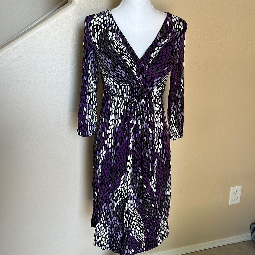 Motherhood spotted dress